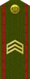 Сяржант Siaržant (Belarusian Ground Forces)[55]
