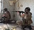 Regular Russian soldiers at the Russo-Ukrainian war wearing Multicam, 2024