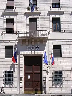 Building hosting the Embassy to the Holy See, in Rome