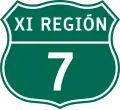 Route 7 shield}}