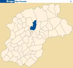 Location of São Vicente