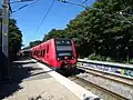 Line M at Fuglebakken Station, doing day time schedules