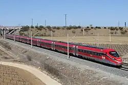An Iryo high-speed train