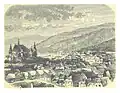 Biertan in 1881, digitized copy from the British Library