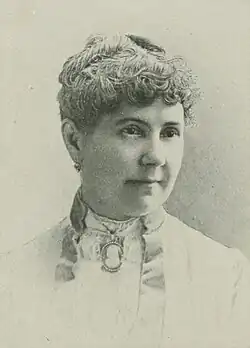 Portrait from "A Woman of the Century", 1893