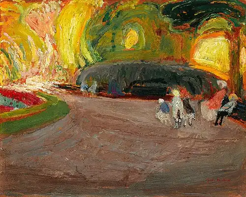 Vondelpark, 1915, Amsterdam Museum