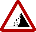 Falling rocks
