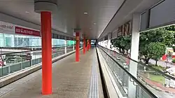 View of the linkway