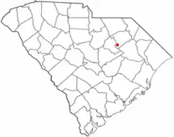 Location of Lamar, South Carolina