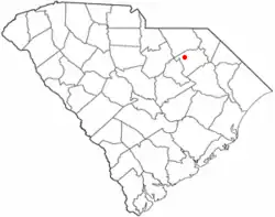 Location of North Hartsville, South Carolina
