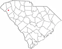 Location of Northlake, South Carolina