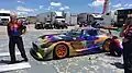 The SunEnergy1 Mercedes Benz at COTA.