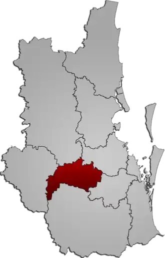Location within South East Queensland