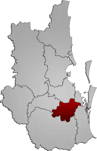 Location within South East Queensland