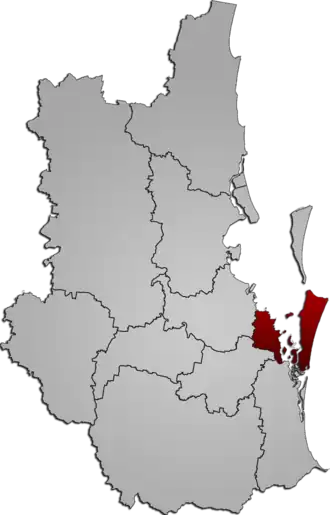Location within South East Queensland