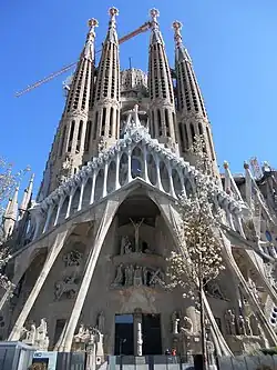 Basilica of the Sagrada Família in Barcelona is a minor basilica.
