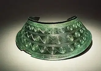 Bronze collar, Nordic Bronze Age, Sweden, c. 1400 BC