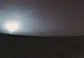 Viking 2 lander Camera 2 SKY AT SUNRISE (Low Resolution Color) Sol 631 04:00