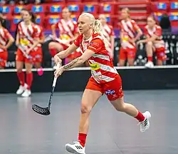 Pixbo player Laura Manninen in 2021–22 finals