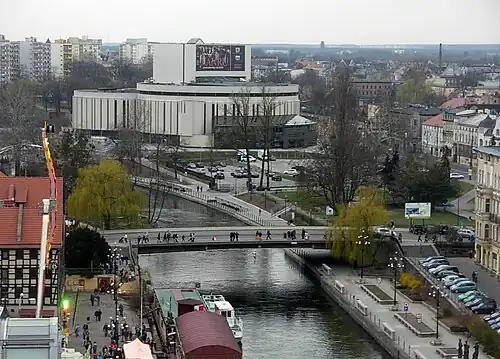 Bird eye view from Grodzka Street