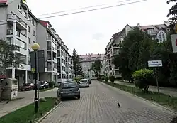 Apartment buildings on Solipska Street.