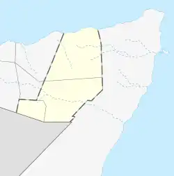 Areas claimed by SSC-Khaatumo / North Eastern State[1]