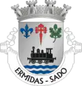 Coat of arms of Ermidas-Sado