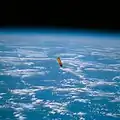 The External Tank after separation