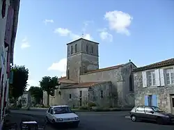 The church of Saint-Saturnin in Saint-Sornin