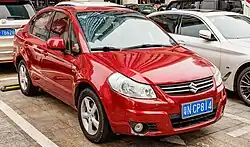 Facelift Suzuki SX4 sedan (China)