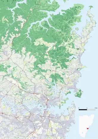 Balgowlah Substation is located in NE Sydney