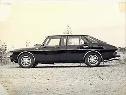 The first factory stretched Saab 99 'Finlandia' limousine