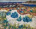 Saaremaa. A Study, 1913-1914, oil on cardboard, Enn Kunila art collection