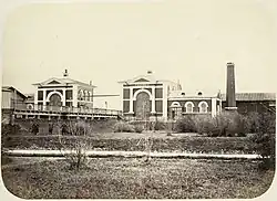 Sablino station at around 1860