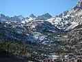 Haeckel left of center, from Lake Sabrina