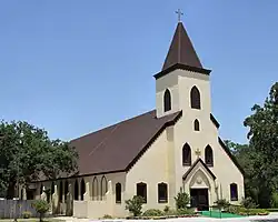 Sacred Heart Catholic Church in Rockne, July 2012