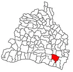 Location in Dolj County