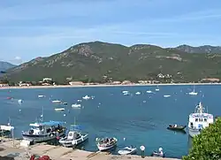 Sagone harbour
