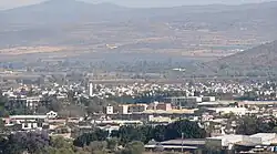 Aerial view of Sahuayo