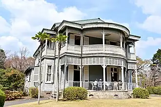 Residence of Marquis Tsugumichi Saigo, from Meguro, Tokyo, built 1882