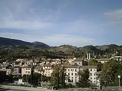 A general view of Saillans