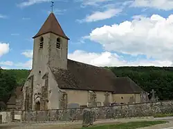 The church in Domecy-sur-Cure