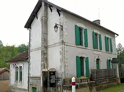 The town hall in Saint-Avit-Rivière