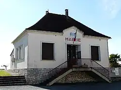 The town hall in Saint-Barthélemy-de-Bellegarde