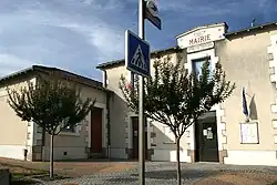 The town hall in Saint-Bonnet-de-Bellac