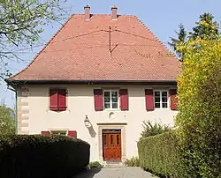 The town hall in Saint-Cosme