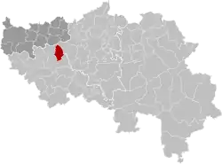 Location of Saint-Georges-sur-Meuse in the province of Liège