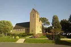 The church in Saint-Germain-d'Elle