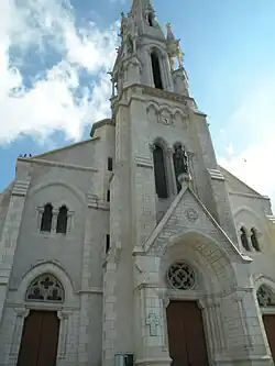 The church in Saint-Gervais