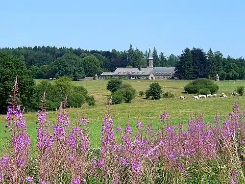 The Benedictine monastery of Our Lady of Hurtebise (near Saint-Hubert)
